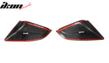 2021-2025 Tesla Model S OE Gloss Black Mirror Covers Dry Carbon Fiber