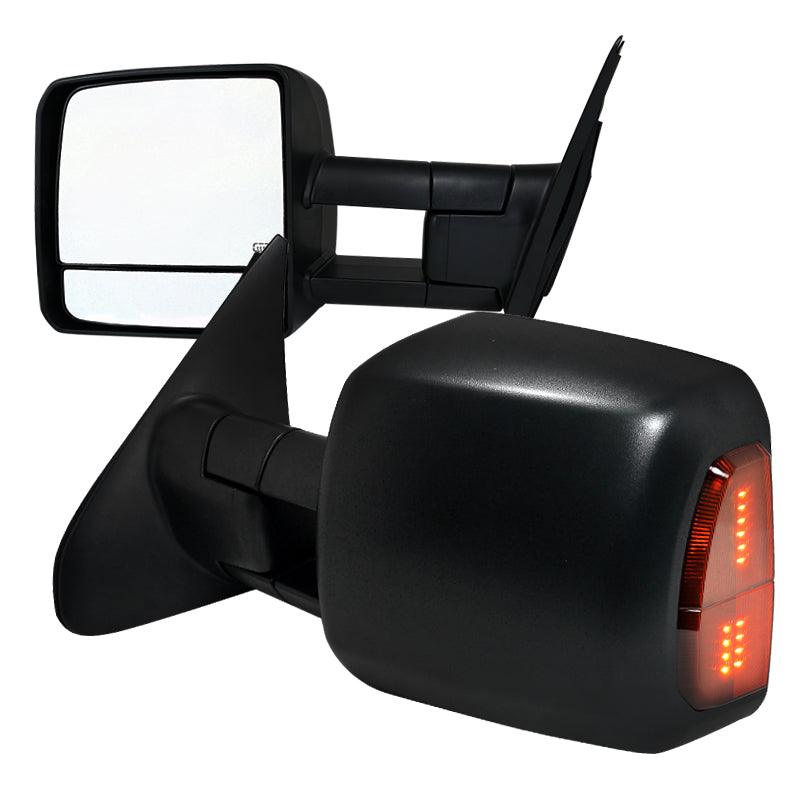 Spec-D Towing Mirrors Toyota Tundra (2007-2021) Powered / Heated / LED Turn Signal