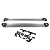 2008-2013 Toyota Highlander LED Running Boards Aluminum Black