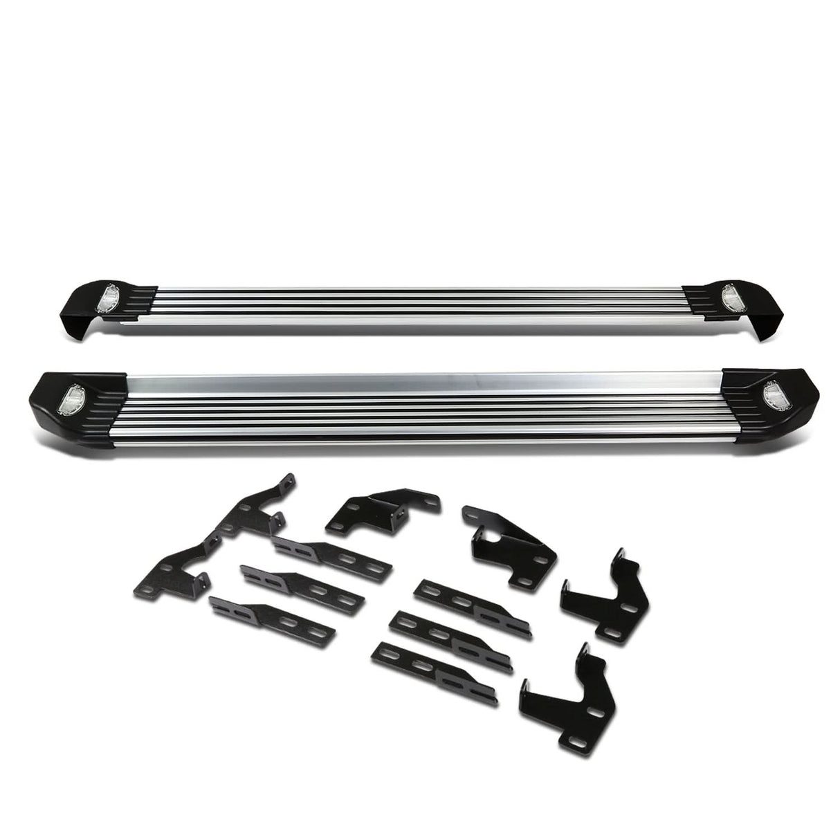 09-15 Honda Pilot Aluminum Running Boards 5.25" with Lights