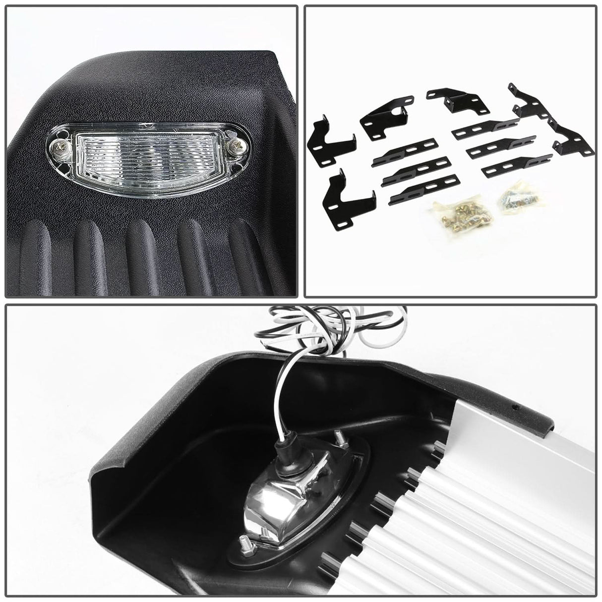 09-15 Honda Pilot Aluminum Running Boards 5.25" with Lights
