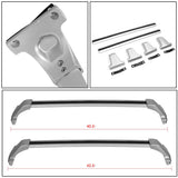 2017-2019 Cadillac XT5 Roof Rack Cross Bars - Silver