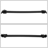 07-15 Jeep Patriot Roof Rack Crossbar Set - 2 Piece Black