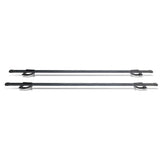 Universal 54" Black Aluminum Square Roof Rack Crossbar