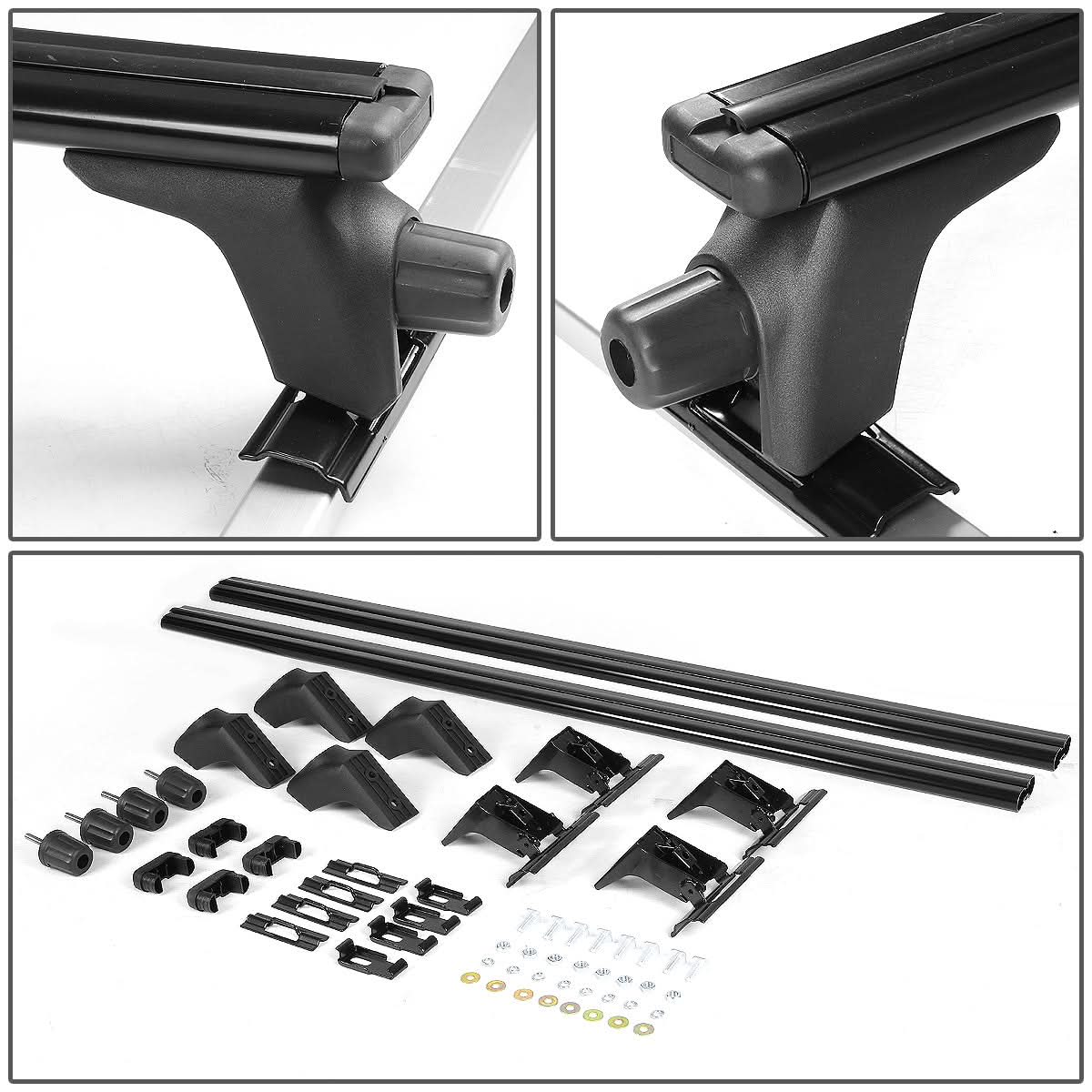 Universal Aero Style Roof Rack Crossbar 54" Aluminum