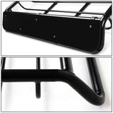 Universal 53x40 Steel Roof Rack Basket - Black