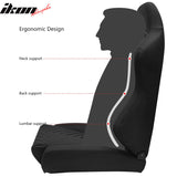 Universal Pair Reclinable Racing Seat with Dual Slider