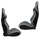 Universal Reclinable Right Passenger Side Racing Seat Dual Slider