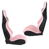 Universal Reclinable Right Passenger Side Racing Seat Dual Slider