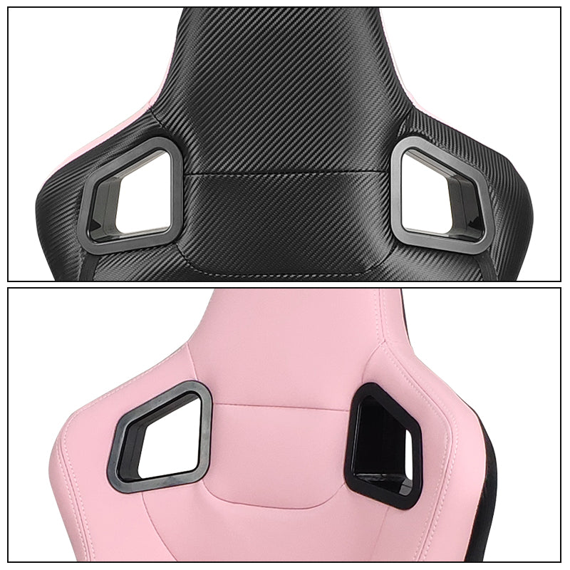 Universal Reclinable Right Passenger Side Racing Seat Dual Slider