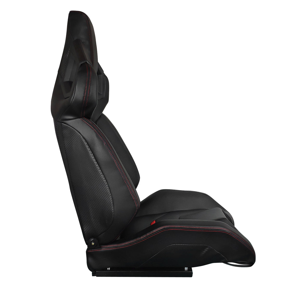 Universal Racing Seat Dual Slider PU Carbon Leather