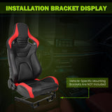 Universal Reclinable Right Passenger Side Racing Seat Dual Slider