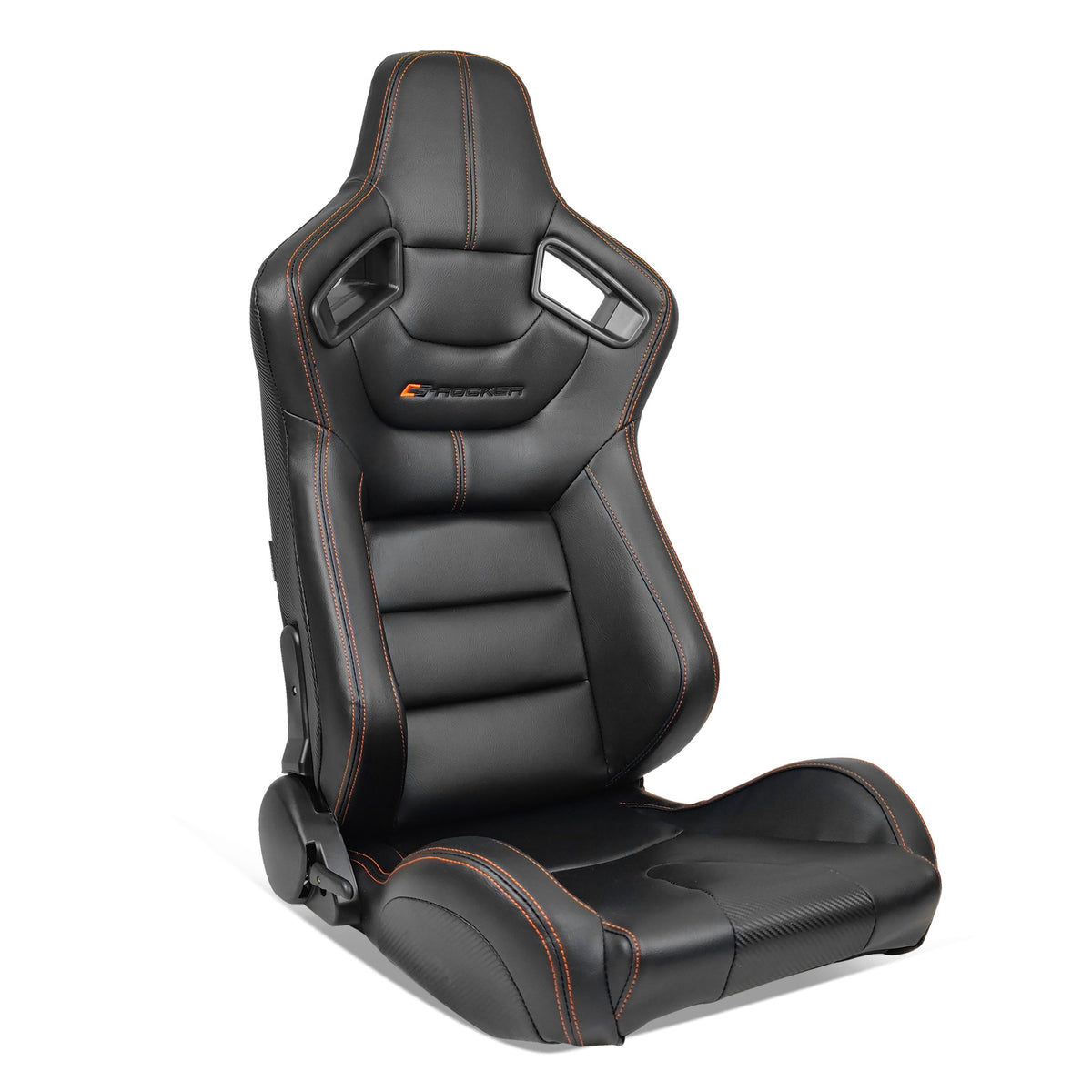 Universal Reclinable Right Passenger Side Racing Seat Dual Slider