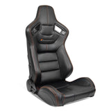 Universal Reclinable Right Passenger Side Racing Seat Dual Slider