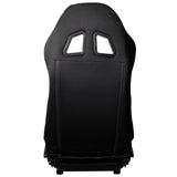 Universal JDM Style Black Blue Racing Seats Cloth