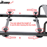 Universal Black Gaming Chair Cockpit Steel