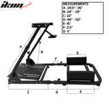 Black Racing Seat Steering Wheel Stand Logitech G29 Thrustmaster