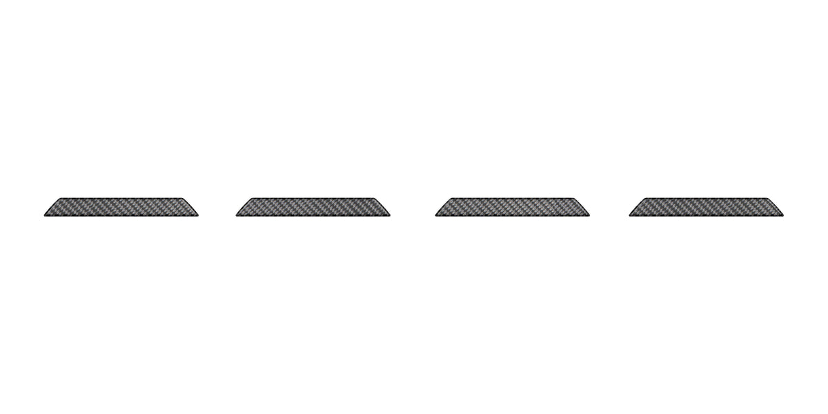 Lower Front Bumper Line Inserts Fits 2025-2027 Toyota 4Runner