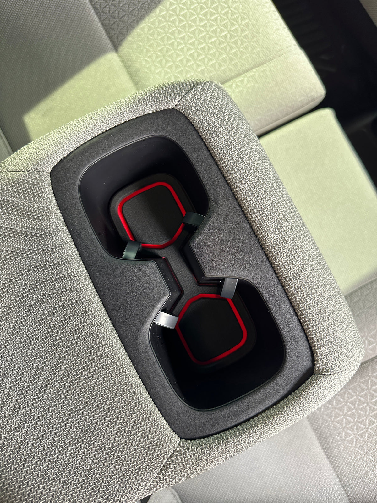 Rear Seat Cupholder Foam Inserts Fits 2025-2027 Toyota 4runner