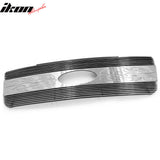 2004-2008 Ford F-150 F150 Front Bumper Hood Upper Billet Grille Insert Replacement Chrome Aluminum