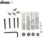 2004-2008 Ford F-150 F150 Front Bumper Hood Upper Billet Grille Insert Replacement Chrome Aluminum