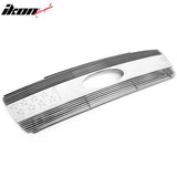2004-2008 Ford F-150 Front Bumper Hood Grille Grill Cover Chrome W/ Stripes