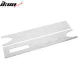 2004-2008 Ford F-150 Pickup Chrome Billet Style Rear Tailgate Panel Flame Applique 2PCS Set
