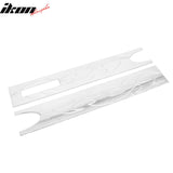2004-2008 Ford F-150 Pickup Billet Style Chrome Rear Tailgate Panel Flame Applique 2PCS