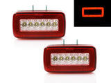 2002-2018 Mercedes G Class Red/Clear LED Rear Reverse + Fog Light