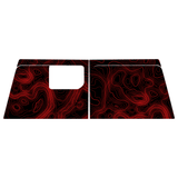 Topographic Map Premium Print Vinyl Rolls (3' or 6') - Matte Finish