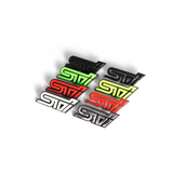 Racing Art STI Grille Emblem w/ Multiple Color Avaialable [Universal]