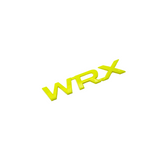 Racing Art WRX Trunk Emblem - Red / Black / Neon Yellow / White [Universal]