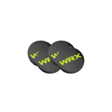 Racing Art [WRX,STI,BRZ] Factory Subaru Wheel Center Caps w/ WRX or STI Logo | Red, Blue, Neon Yellow, White