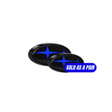 Racing Art [22-25 WRX] Front + Rear Emblem Kit