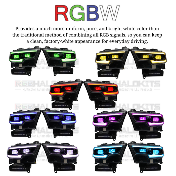 Ram 1500 / TRX RGBW DRL Boards (2019-2024)