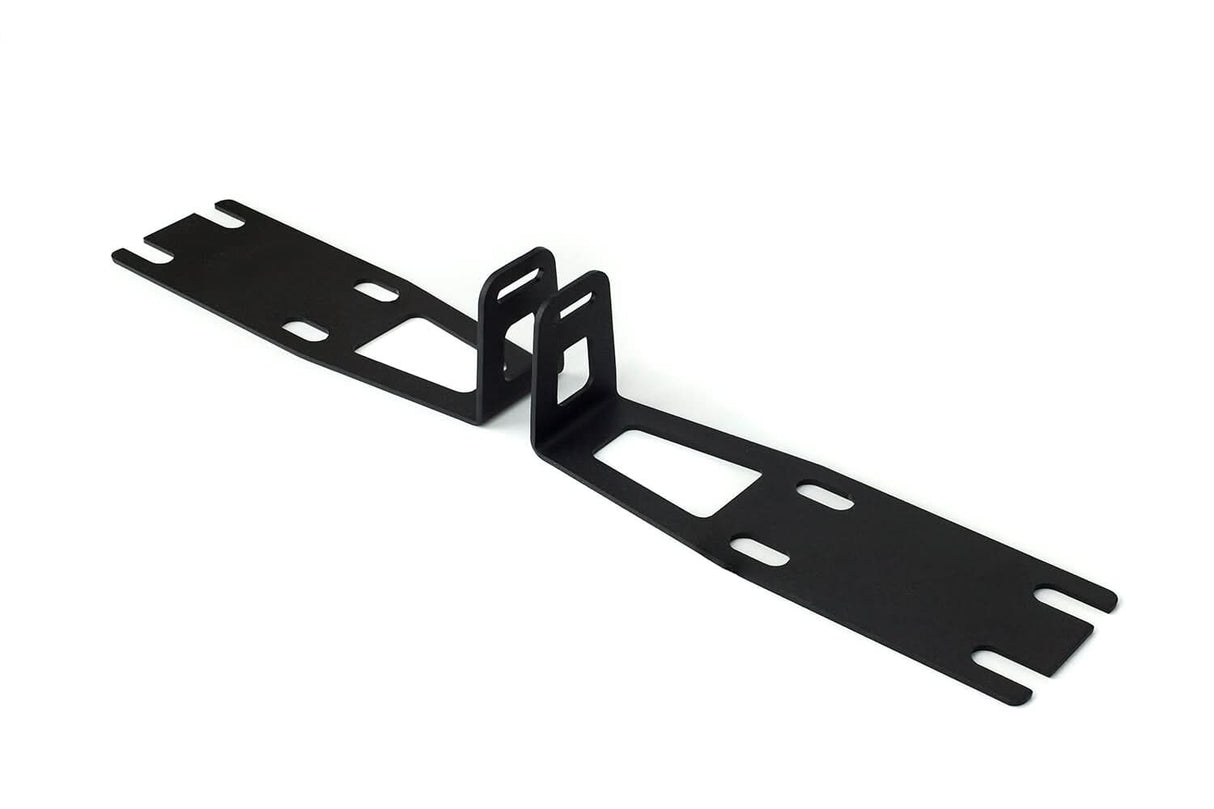 22" Bumper Hidden LED Light Bar Mounting Brackets For 2010-2018 Dodge 2500/3500