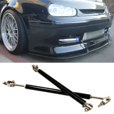Universal Adjustable Splitter Rods Stainless Steel 7-9 Inch Black