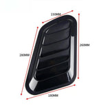 Universal Hood Vents – Carbon Fiber / Gloss Black Exterior Styling Upgrade
