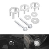 BMW 1 Series E81 E82 E87 E88 / 3 Series E90 E91 E92 E93 Billet Aluminum Rear Differential Mount Insert Kit 2005 - 2013