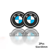 Silicone Cup Holder Coaster Set for BMW – 2PCS Interior Cup Mat for X1 X2 X3 X4 X5 X6 & 1–7 Series (Multiple Chassis Fitment)