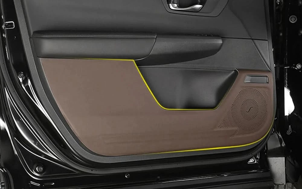 Honda CR-V 6th Gen Door Anti-Kick Pads – PU Leather Side Panel Protectors (2023–2025 Hybrid)