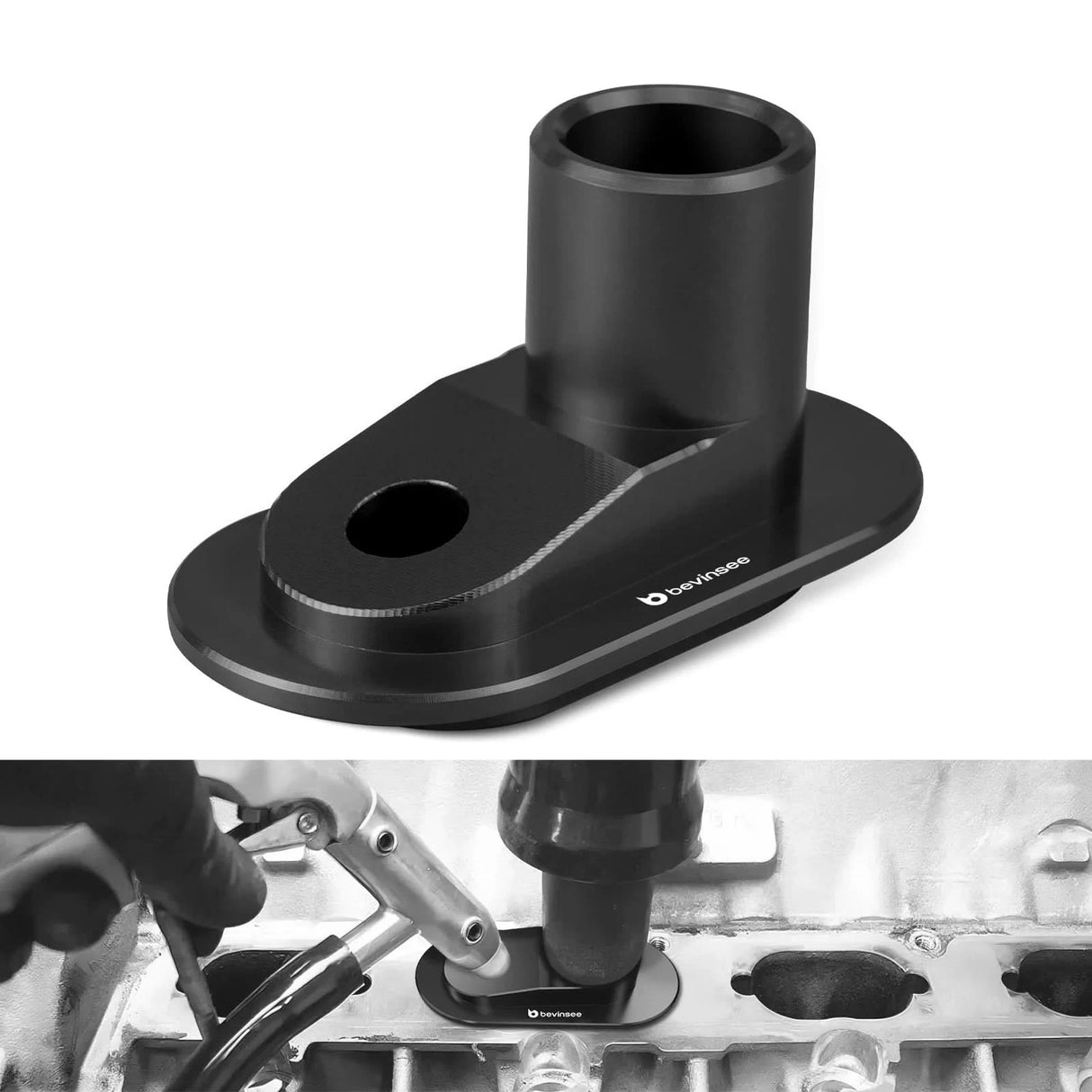 Aluminum Carbon Cleaning Walnut Blaster Adapter – 3.0TFSI Intake Valve Service Tool