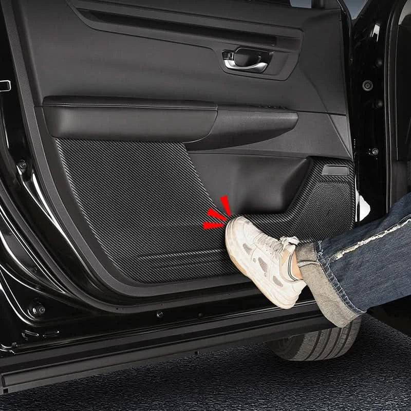 Honda CR-V 6th Gen Door Anti-Kick Pads – PU Leather Side Panel Protectors (2023–2025 Hybrid)