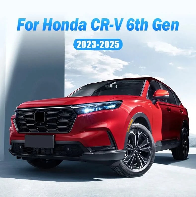 Honda CR-V 6th Gen Front Grille Emblem Trim – ABS Logo Frame Accent (2023–2025)