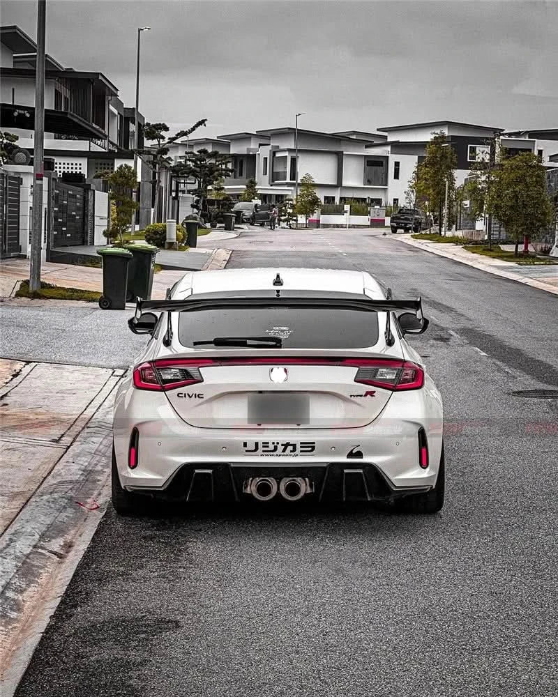 Dry Carbon Fiber GT Rear Wing Spoiler – Civic 11th Gen FL5 Type R