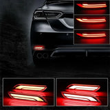 LED Rear Bumper Reflector Lights for Toyota Camry 2018–2024 | Tail, Brake, Rear Fog & Sequential Turn Signal (2PCS)