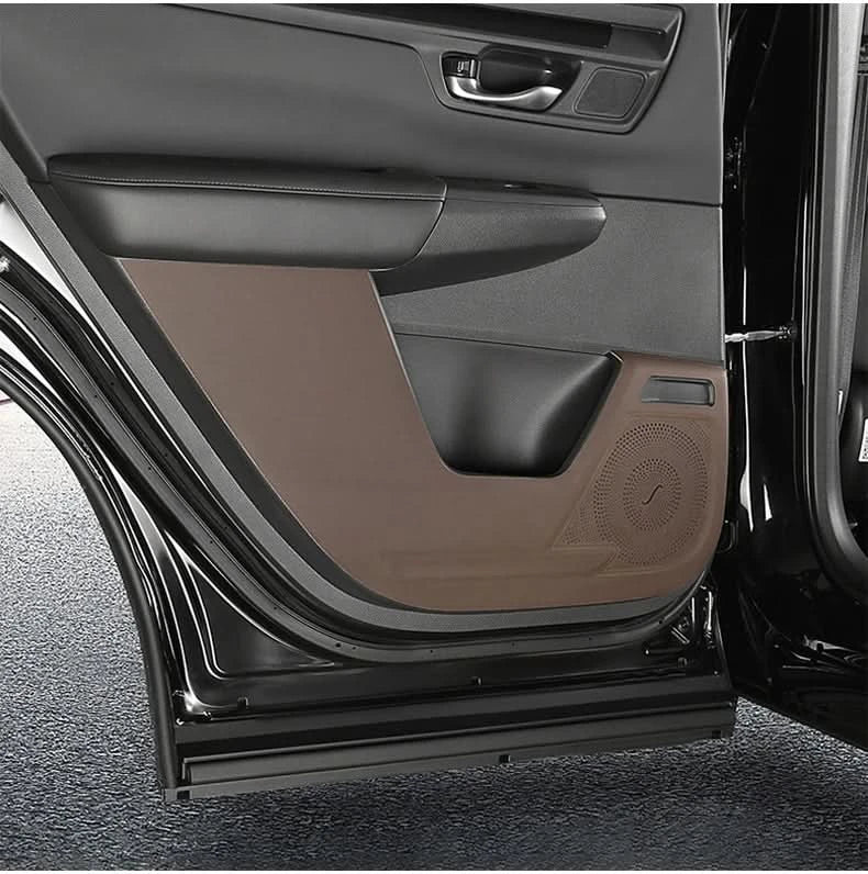 Honda CR-V 6th Gen Door Anti-Kick Pads – PU Leather Side Panel Protectors (2023–2025 Hybrid)