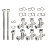Chevy LS / LSX V8 Stainless Steel Oil Pan Bolt Kit for LS1 / LS2 / LS3 / LS6 / LS7 & Vortec 4.8L / 5.3L / 6.0L / 6.2L Truck Engines (Gen III / Gen IV)