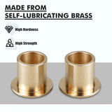 BMW 1 2 3 4 5 6 7 8 Series / X1 X3 X5 / Z4 Z8 / MINI Self-Lubricating Brass Clutch & Brake Pedal Bushing Kit 1989 - 2020