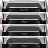 LED Rear Bumper Reflector Lights with Sequential Turn Signal for Toyota Corolla Altis L/LE/XLE 2020-2021